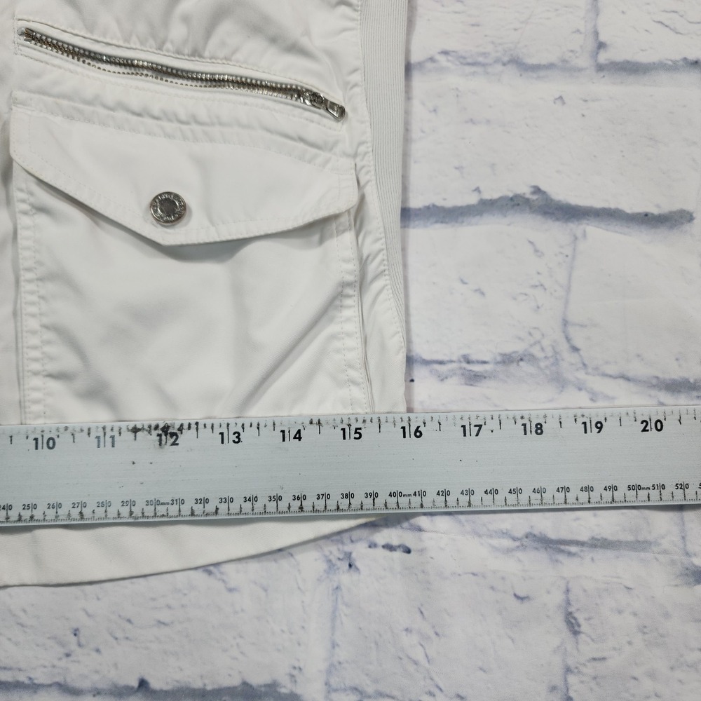 Polo Ralph Lauren Golf WOMENS SIZE S White Full Zip Vest Pockets - Picture 5 of 13